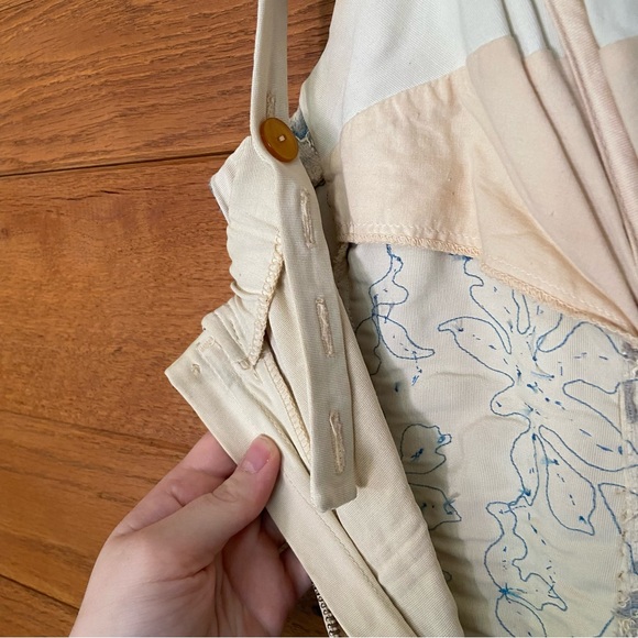 Vintage Rose Marie Reid sequin floral lace pin up one piece 1950s swimsuit - Picture 10 of 11